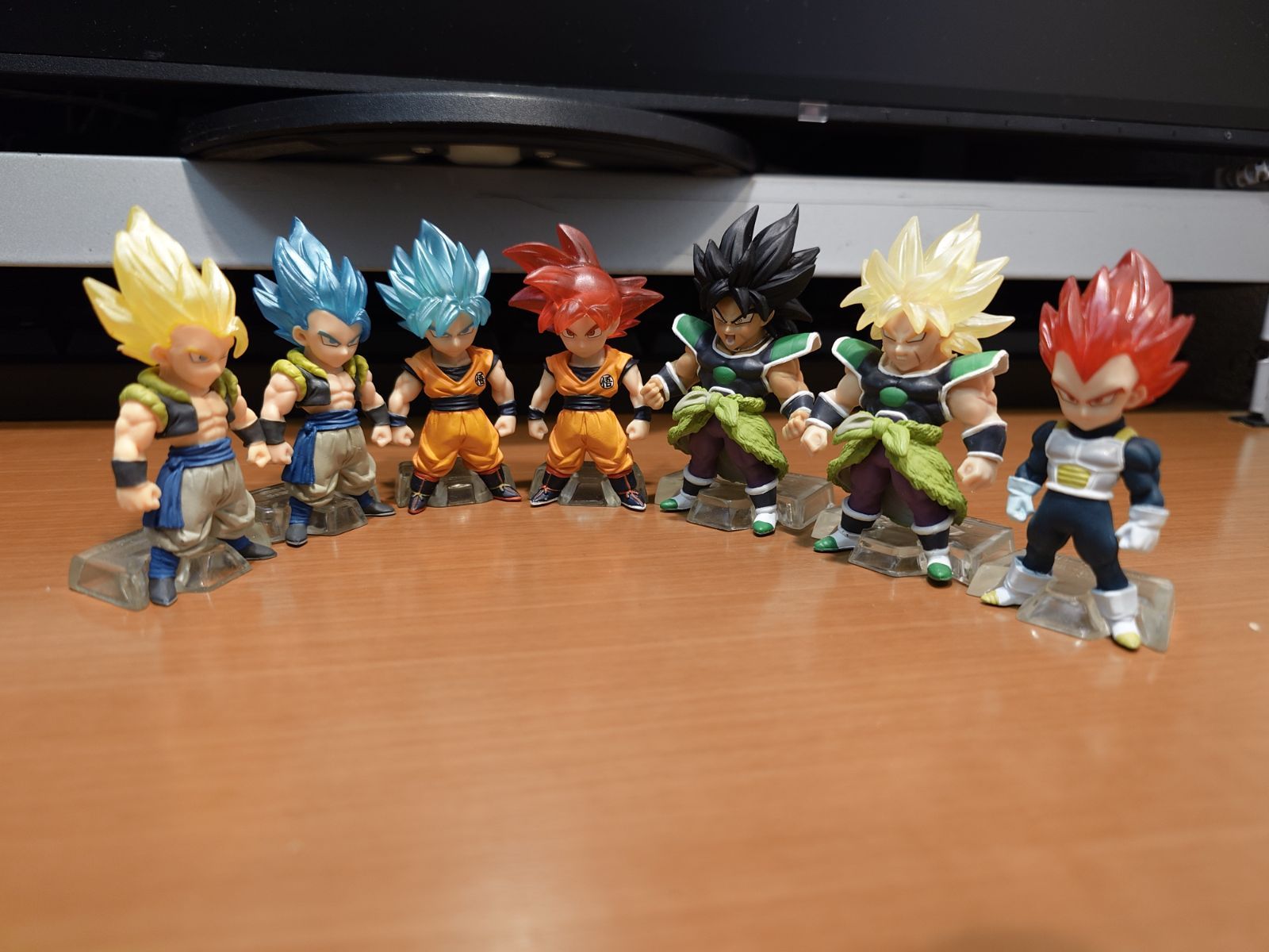 ドラゴンボール アドバージ 7体セット コジータ/孫悟空/ブロリー