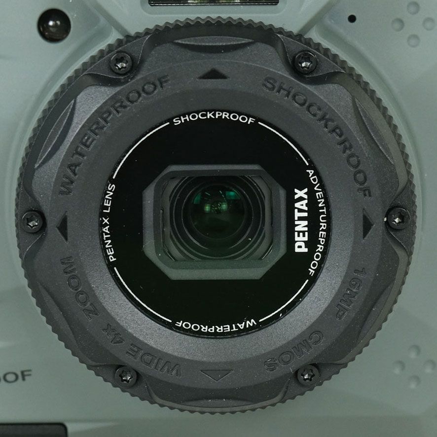 美品 | プロテクタージャケット付] PENTAX WG-1000 オリーブ