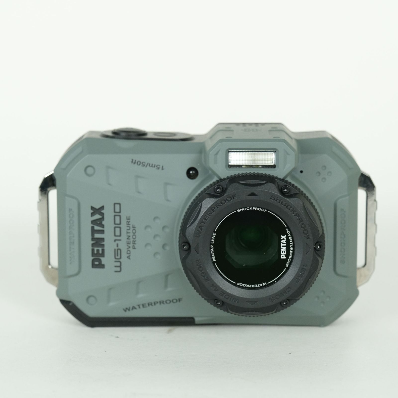 美品 | プロテクタージャケット付] PENTAX WG-1000 オリーブ