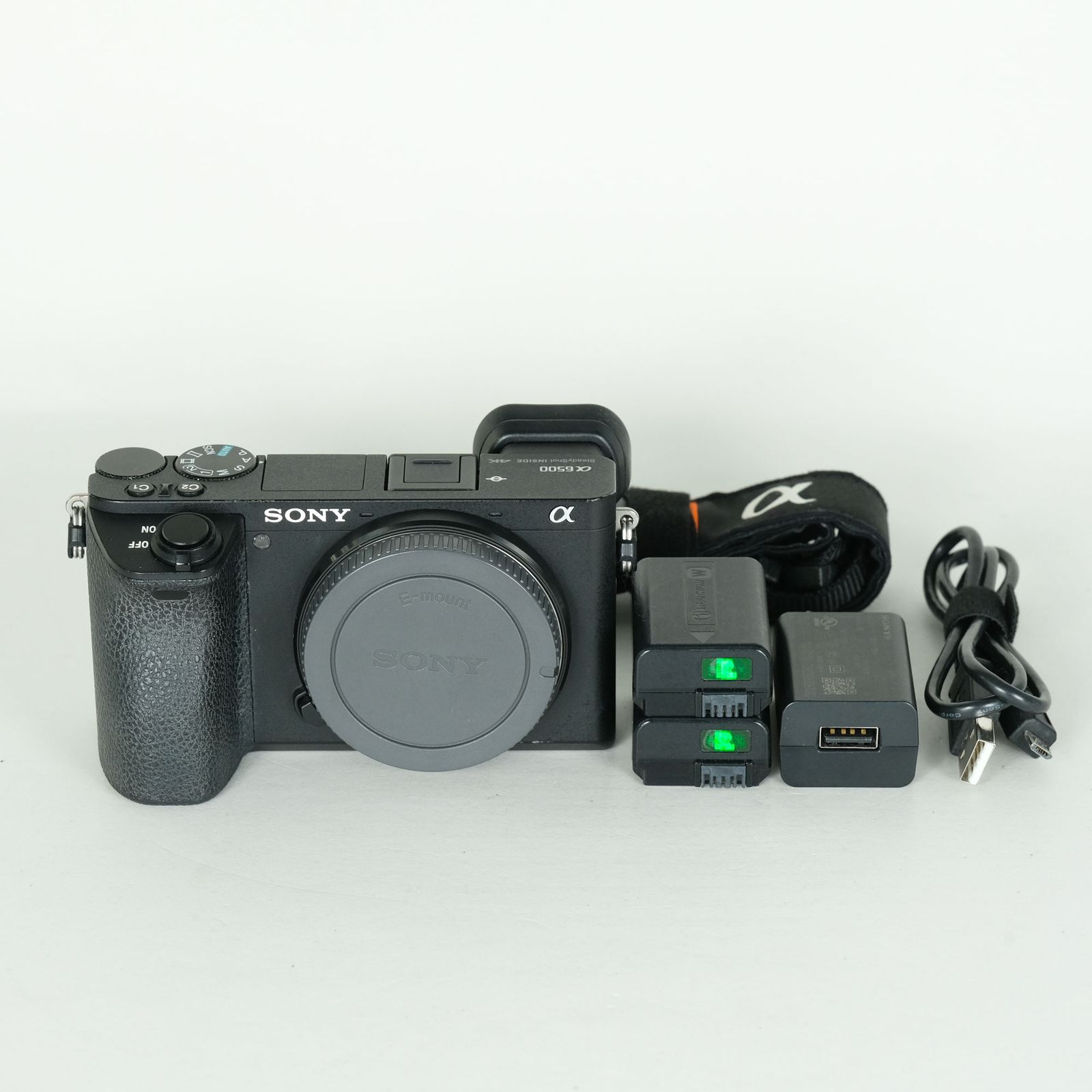 並品 | シャッター数53,196回｜バッテリー2個付] SONY α6500（ILCE