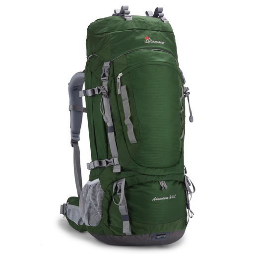 [MOUNTAINTOP] [マウンテントップ] バックパック 80L 登山 リュック 防水 大容量 軽量 ザックテント泊用 ハイキングリュックサック