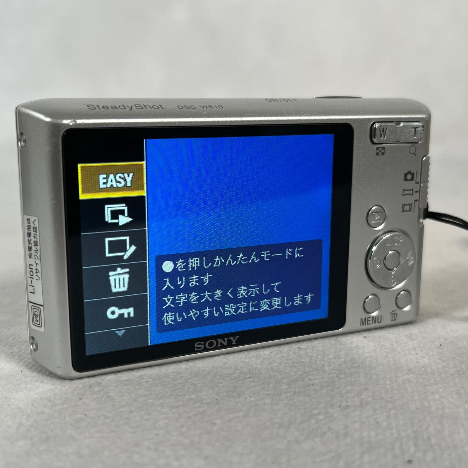 管2607-206】動作確認済☆ SONY ソニー サイバーショット DSC-W610