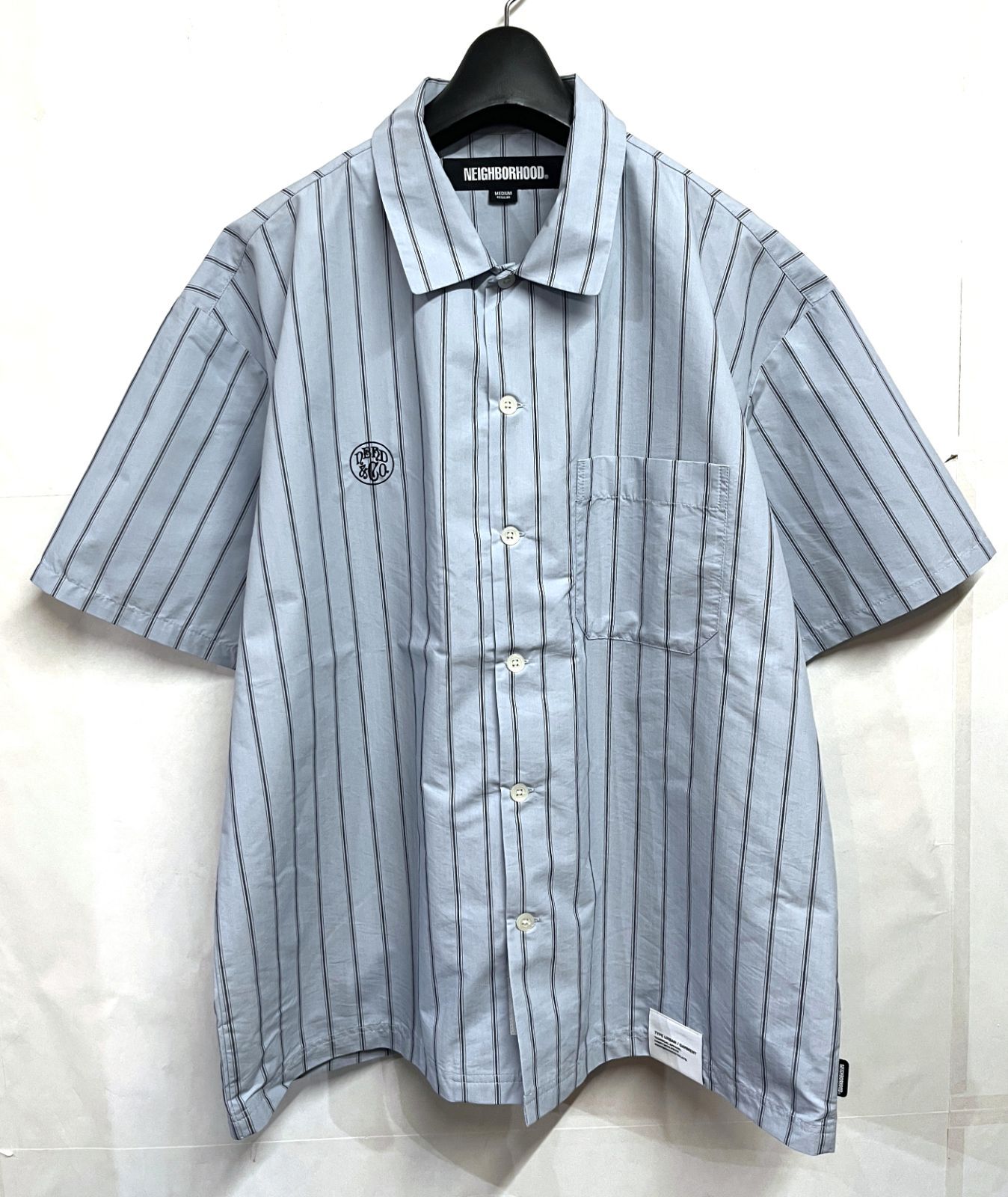 NEIGHBORHOOD｜ネイバーフッド STRIPE WORK SHIRT SS ストライプ 半袖