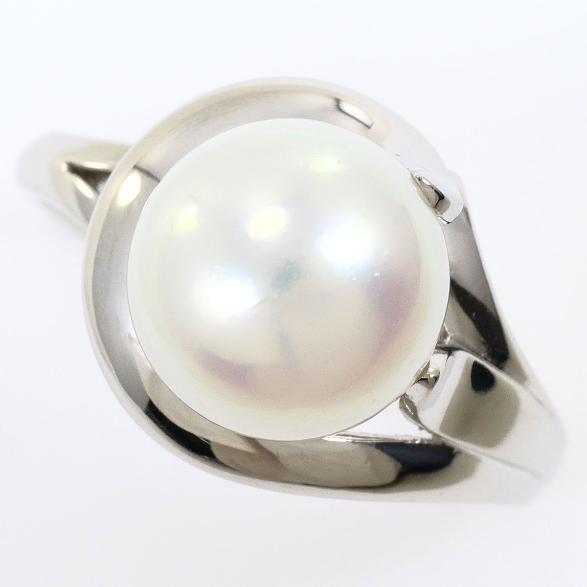 ミキモト MIKIMOTO PT/プラチナ リング・指輪 12.5号 パール（真珠） 総重量約6.0g