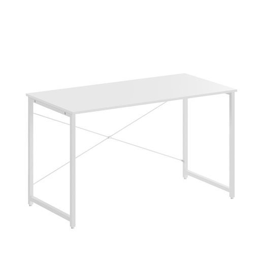 ライフ・ウェル LifeWell パソコンデスク 机 平机 モニターアーム対応 120x60cm LW-T1260-WH ホワイト/ホワイト