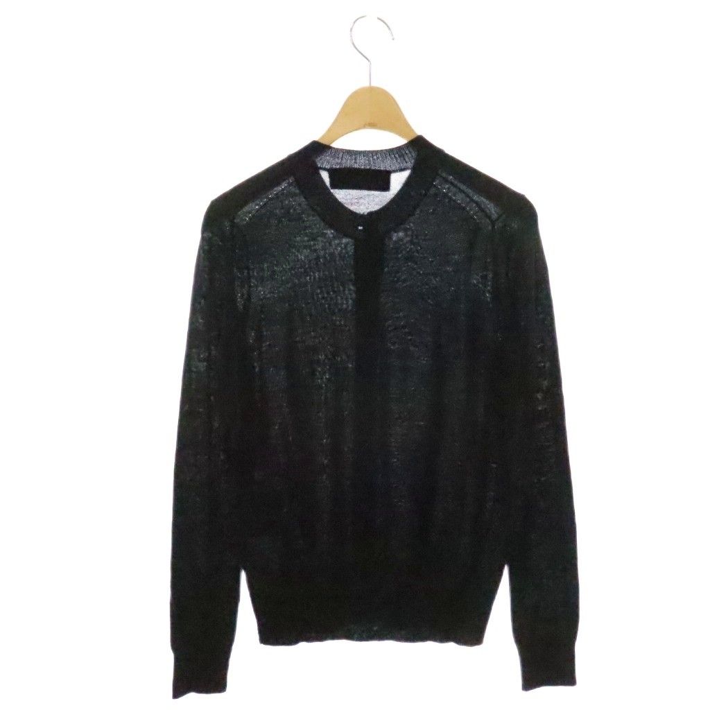 COMME des GARÇONS トリコ 長袖 ウール ニット　ブラック 変形 トリココムデギャルソン tricot COMME des GARCONS AD2012 TJ-N012