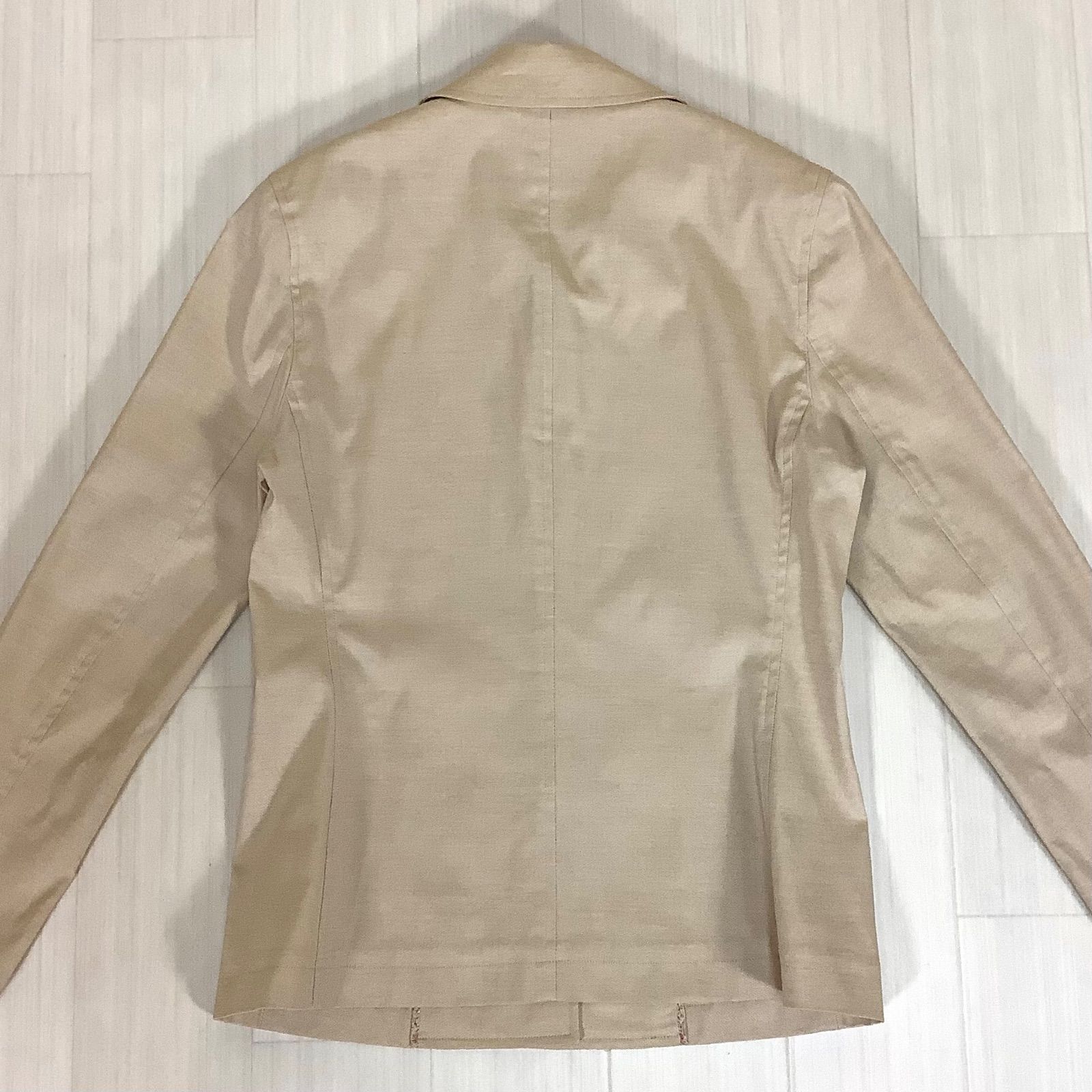 【新品】ラルフローレン ¥48000 レディース　ジャケット　M　ベージュ RALPH LAUREN ラルフローレン レディースジャケット サイズ9 ベージュ