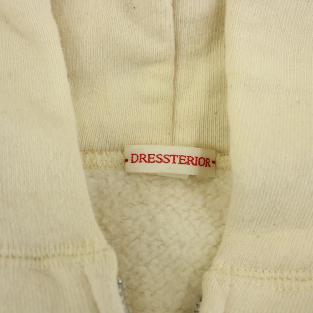 ドレステリア DRESSTERIOR ジップアップパーカー 2 白 長袖 /JP - メルカリ