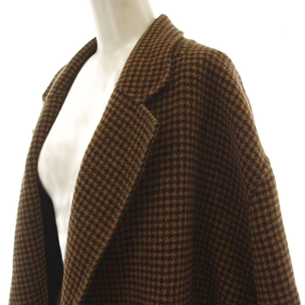 トゥデイフル TODAYFUL 24AW Over Check Coat/ チェスターコート 長袖