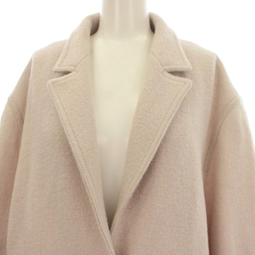 マレーラ MARELLA チェスターコート ウール ロング コート L ピンク