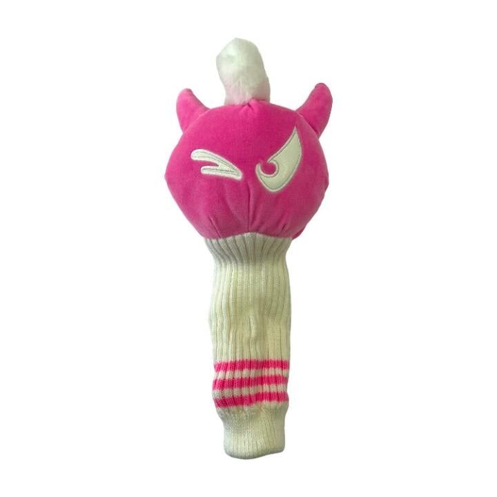 ワック | (相当) |  フェアウェイウッド用ヘッドカバー ピンク系 春夏【グッズ】ゴルフグッズ