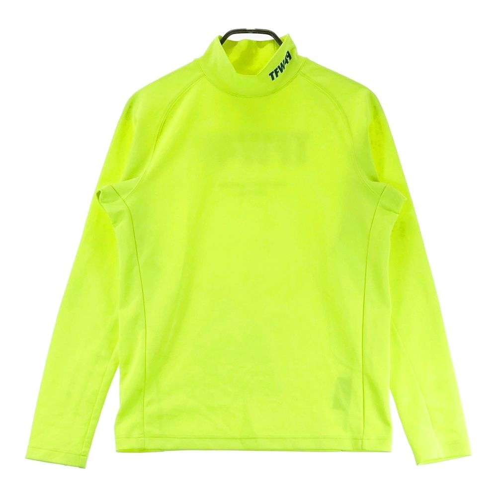 サイズ：M TFW49 ティーエフダブリューフォーティーナイン T102121004 ハイネック 長袖Tシャツ イエロー系 [240101737342] ゴルフウェア メンズ ストスト 7,709円