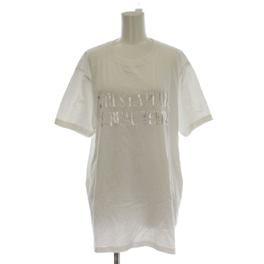 スピック&スパン Spick&Span 25SS Tシャツ F 白 ホワイト 半袖 クルー