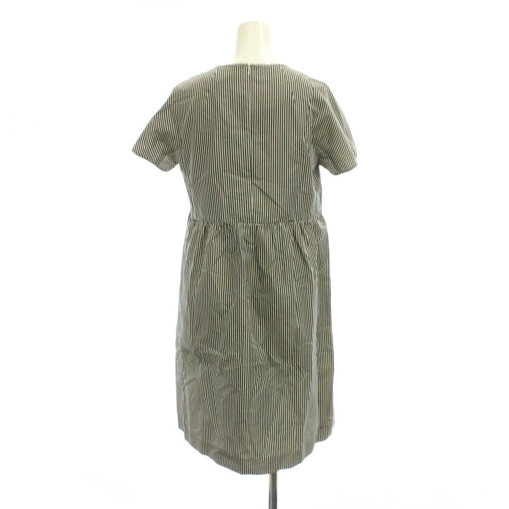 Sマックスマーラ 'S Max Mara ワンピース シルク 38 黒 白 ギンガム