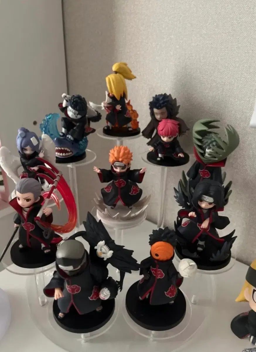NARUTO -ナルト- POP MART (ポップマート ) アカツキ フィギュアセット + アークス アクリル装飾