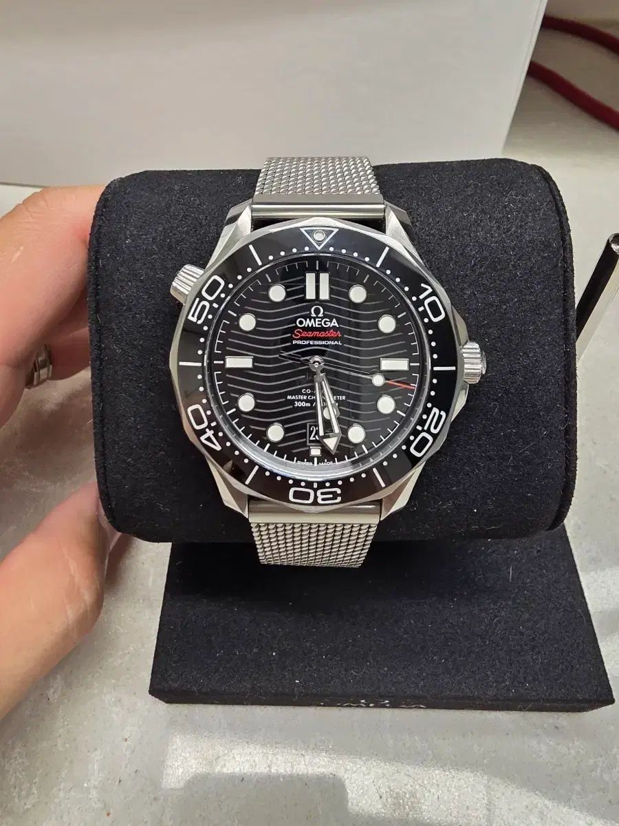 オメガ シーマスター ダイバー 300m + 正規品 ストラップ2個 出品
