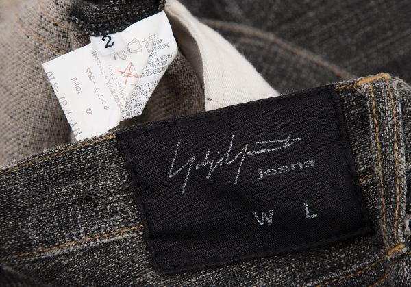 ヨウジヤマモト プールオムYohji Yamamoto POUR HOMME 粗織りリネン