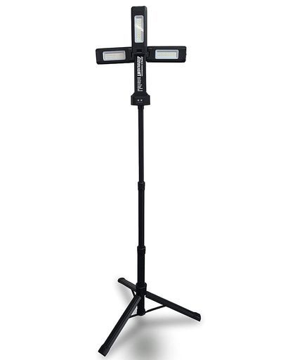 ゼフルス 充電式自在三灯LED投光器 ギドライト GIDOLIGHT ZA-GL2000 700/1200/2000ルーメン 白色暖色LED 4000