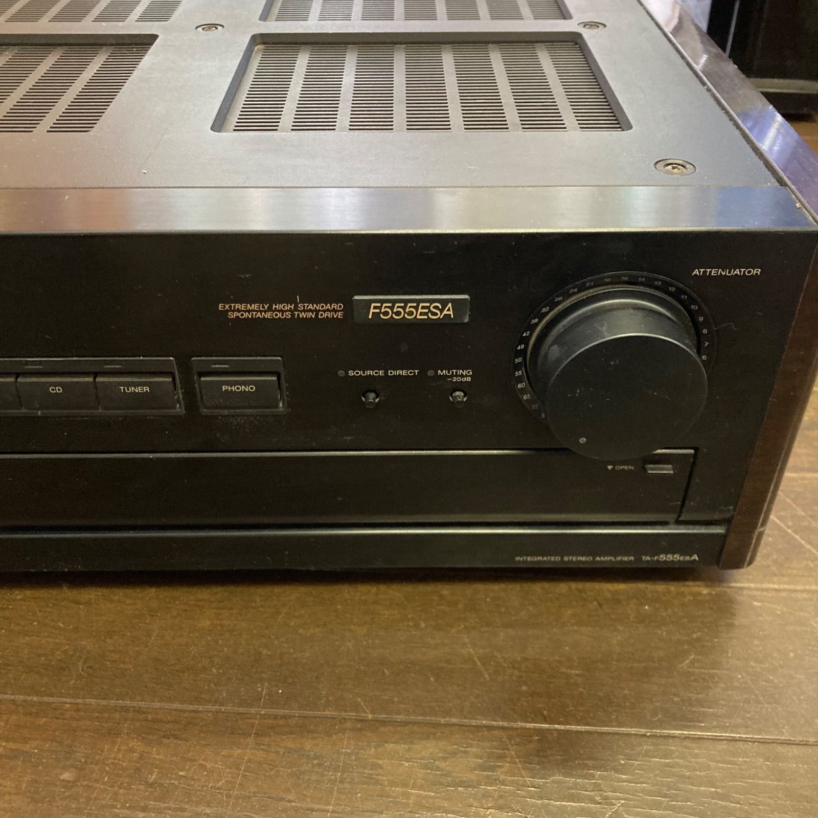 現状品】SONY プリメインアンプ TA-F555ESA - メルカリ