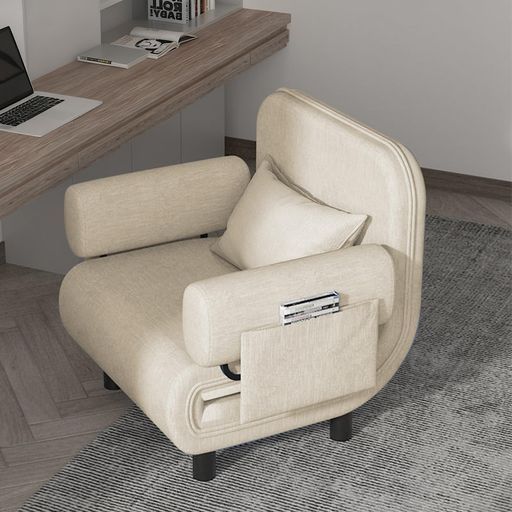 ソファーベッド Rosefinch 1人掛け 3WAY リクライニングソファー カウチソファー 折りたたみ コンパクト 幅65cm 【5段階調節】肘掛