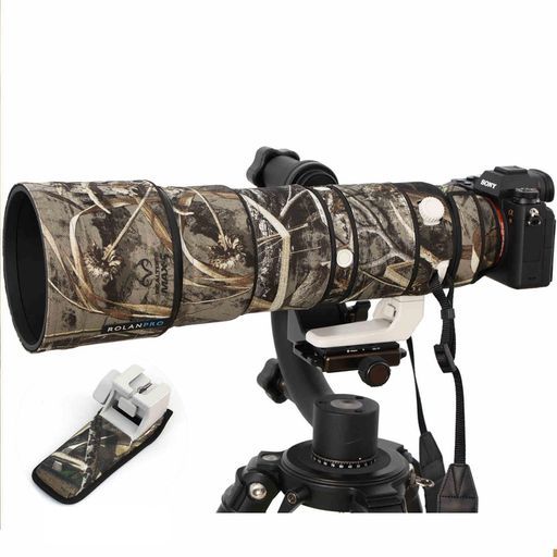 Rolanpro レンズコート ソニー FE 200-600mm F5.6-6.3 G OSS対応 専用レンズ炮衣 レンズ保護カバー3 層素材(防汚繊