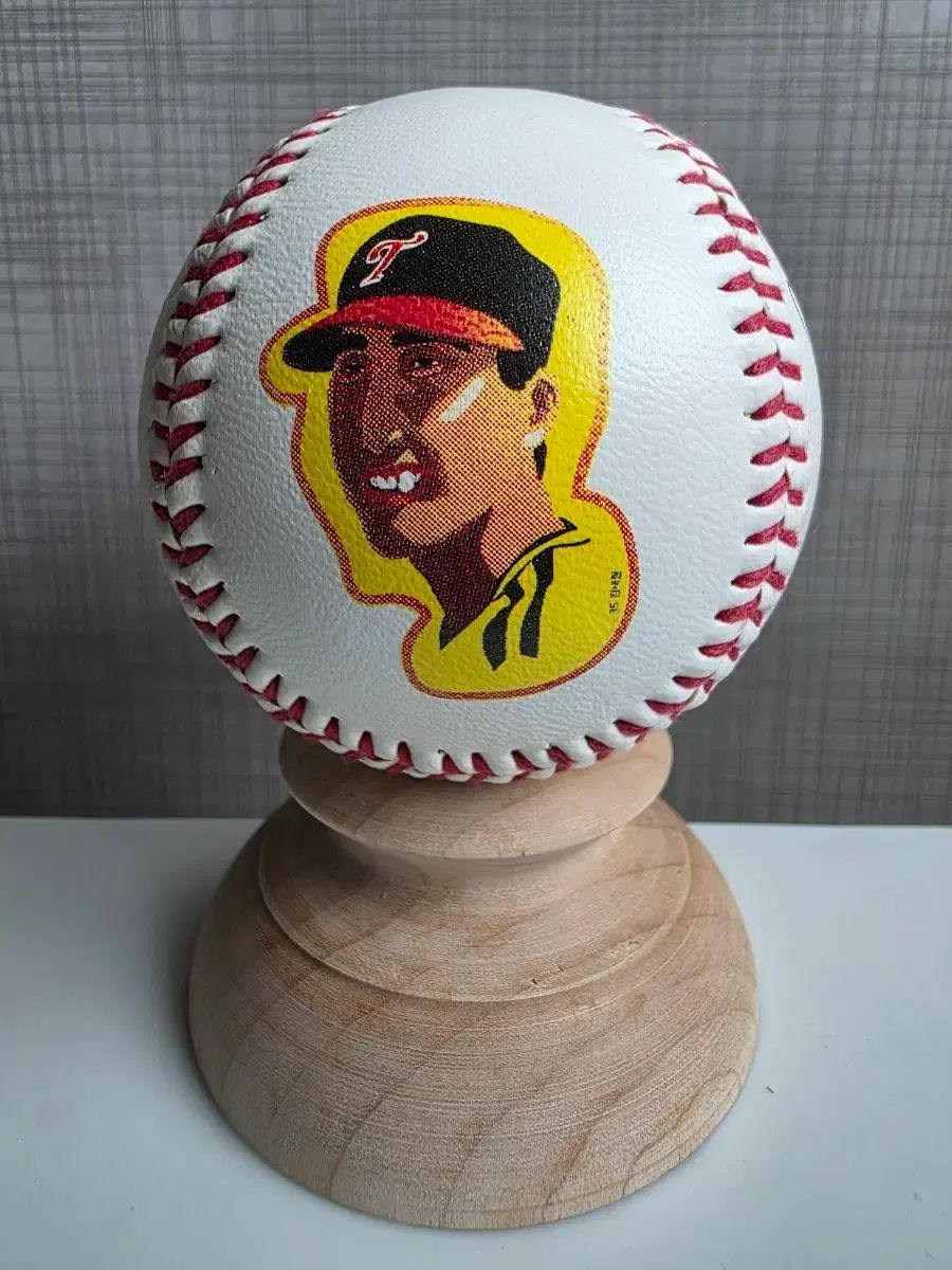 キム・テウォン カリカチュア フォトボール プリント サインボール 野球ボール LGツインズ LG TWINS