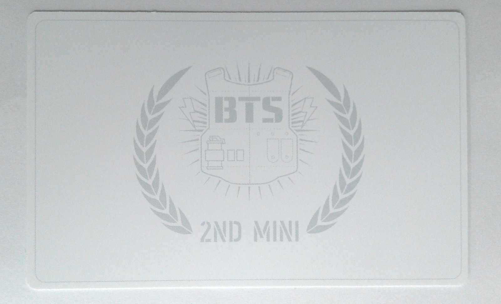 BTS JUNGKOOK トレカ 2ND MINI ALBUM Skool Luv Affair 封入特典