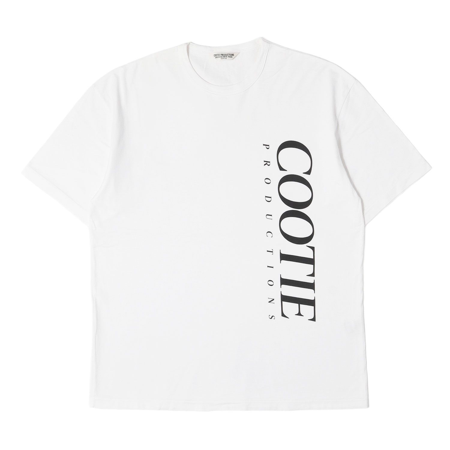 COOTIE PRODUCTIONS クーティー プロダクションズ Tシャツ ホワイト 白