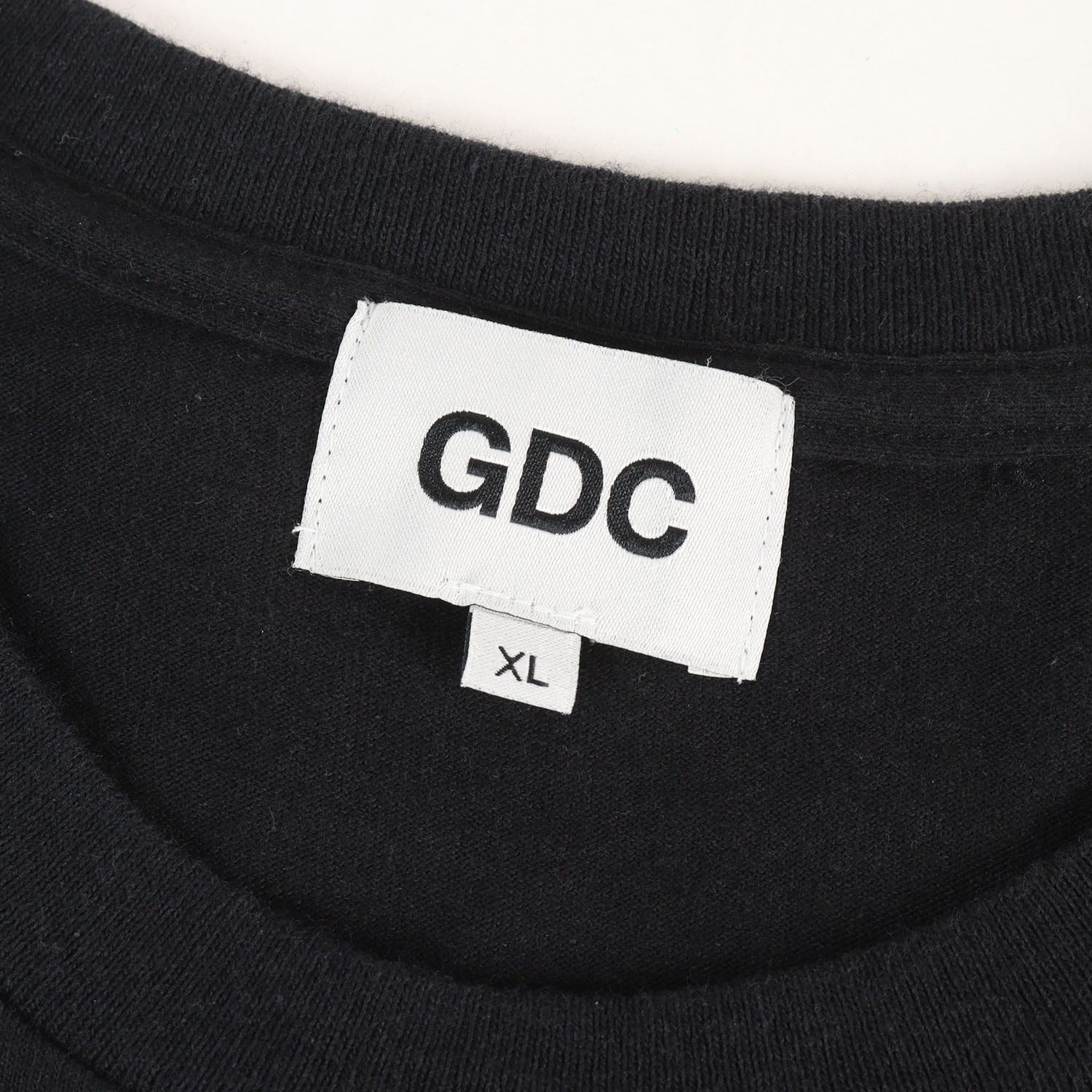 GDC ジーディーシー Tシャツ ブラック 黒 サイズ:XL | 25SS 復刻モデル