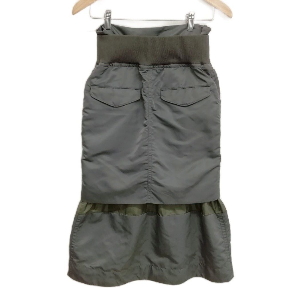 サカイ sacai 22-06195 Nylon Twill Mix Skirt ナイロン スカート 0