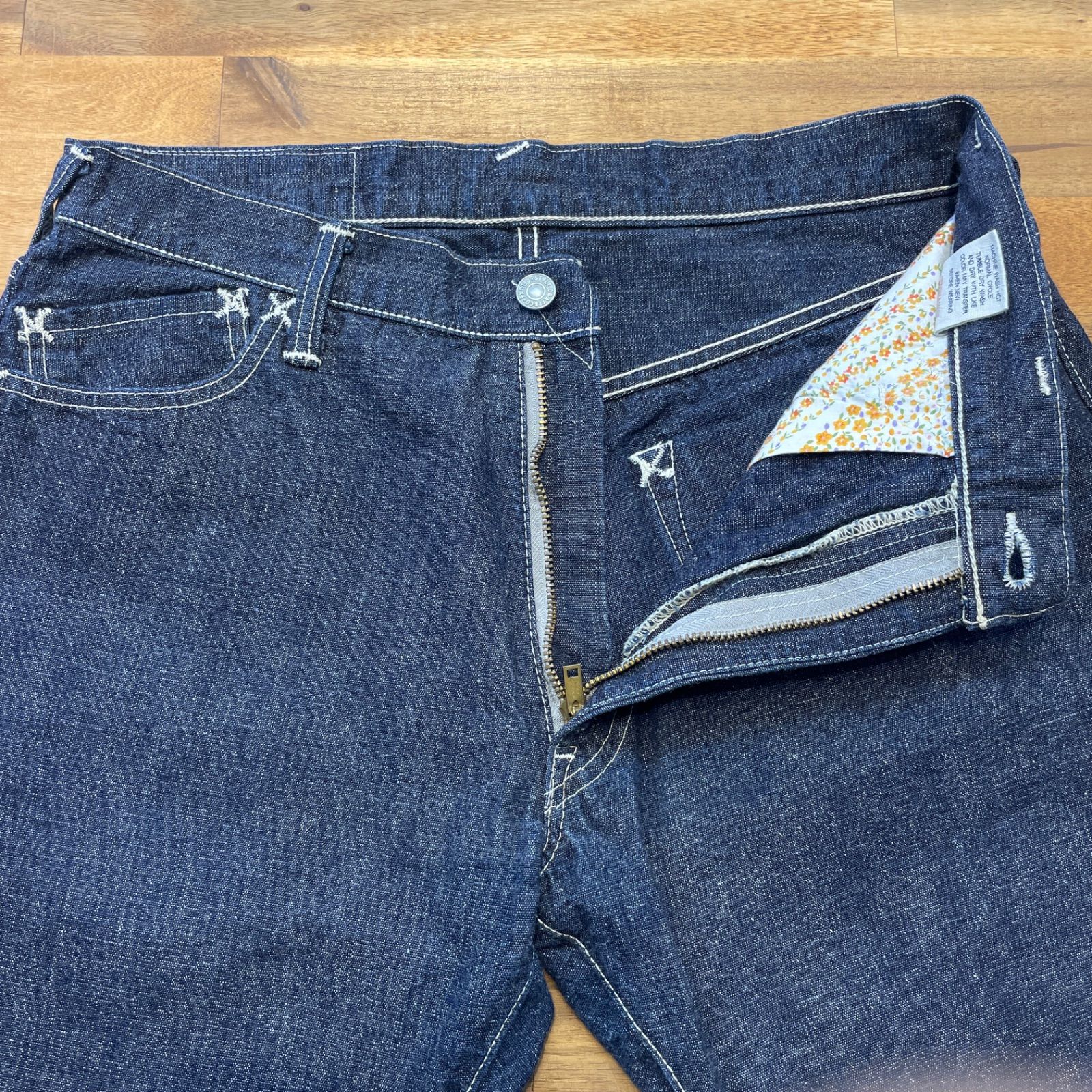 EVISU エヴィス インディゴデニム ハーフパンツ えびす様 Lot 2005
