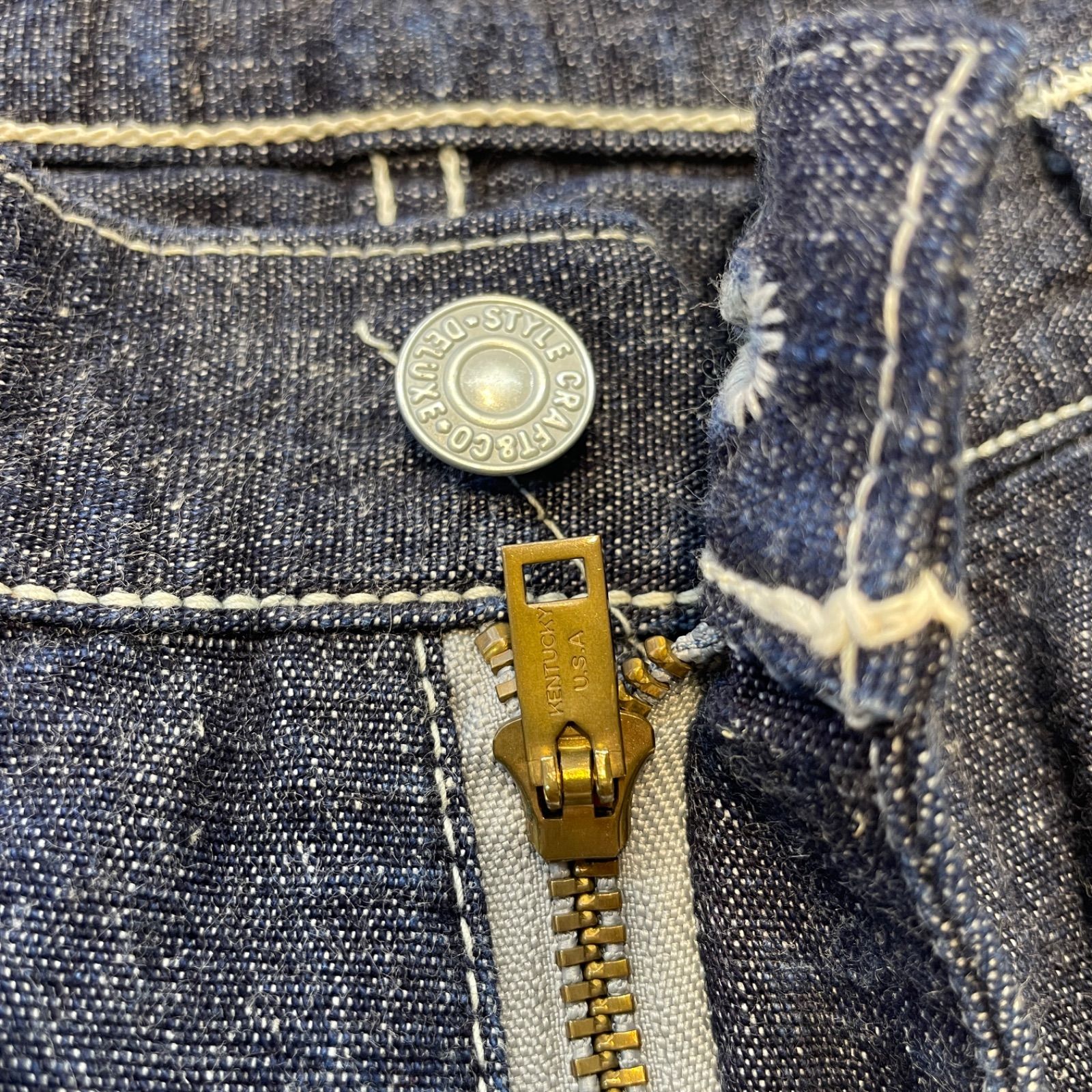 EVISU エヴィス インディゴデニム ハーフパンツ えびす様 Lot 2005