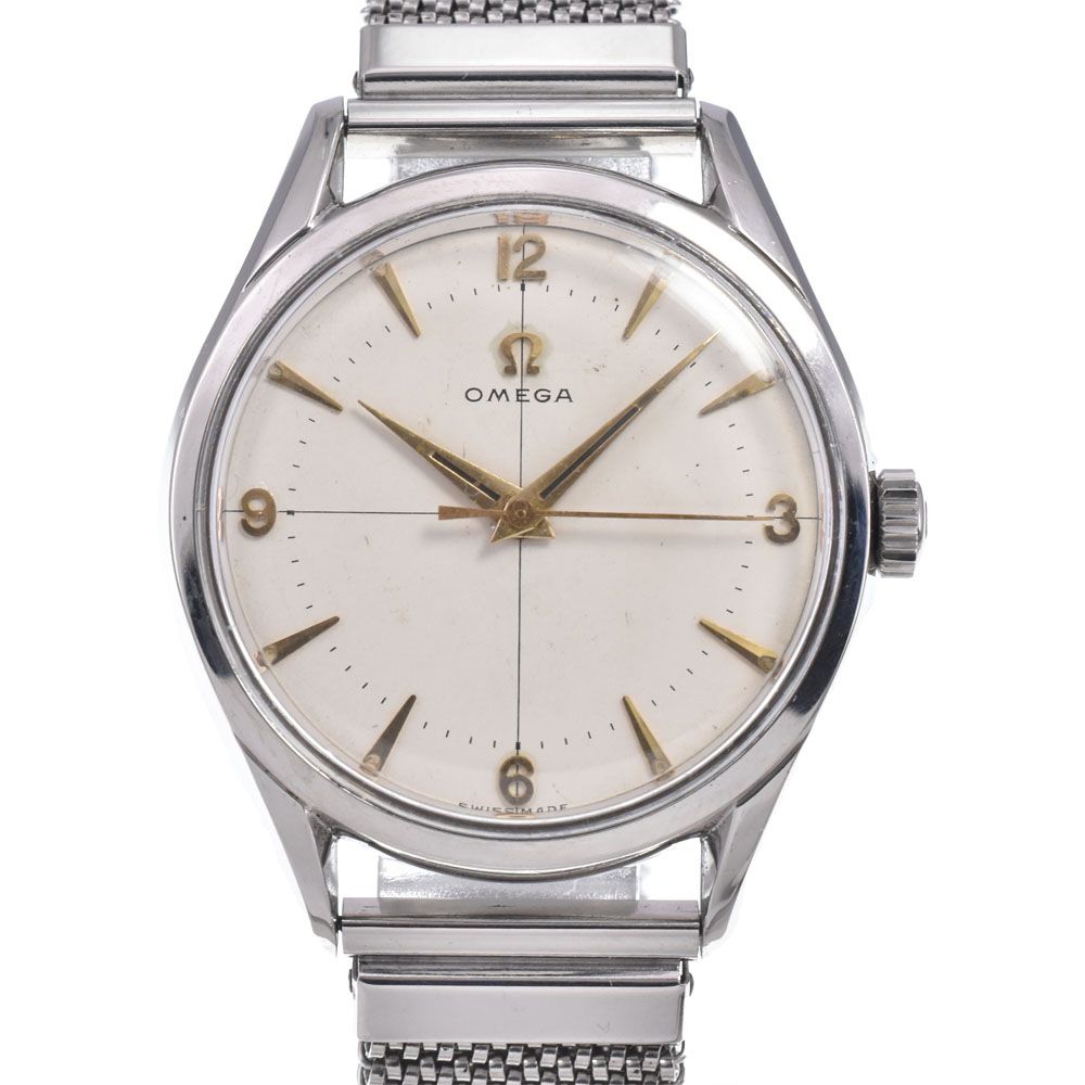 オメガ OMEGA ヴィンテージ Cal.283 シルバー 手巻き メンズ 良品 腕時計 R#149273