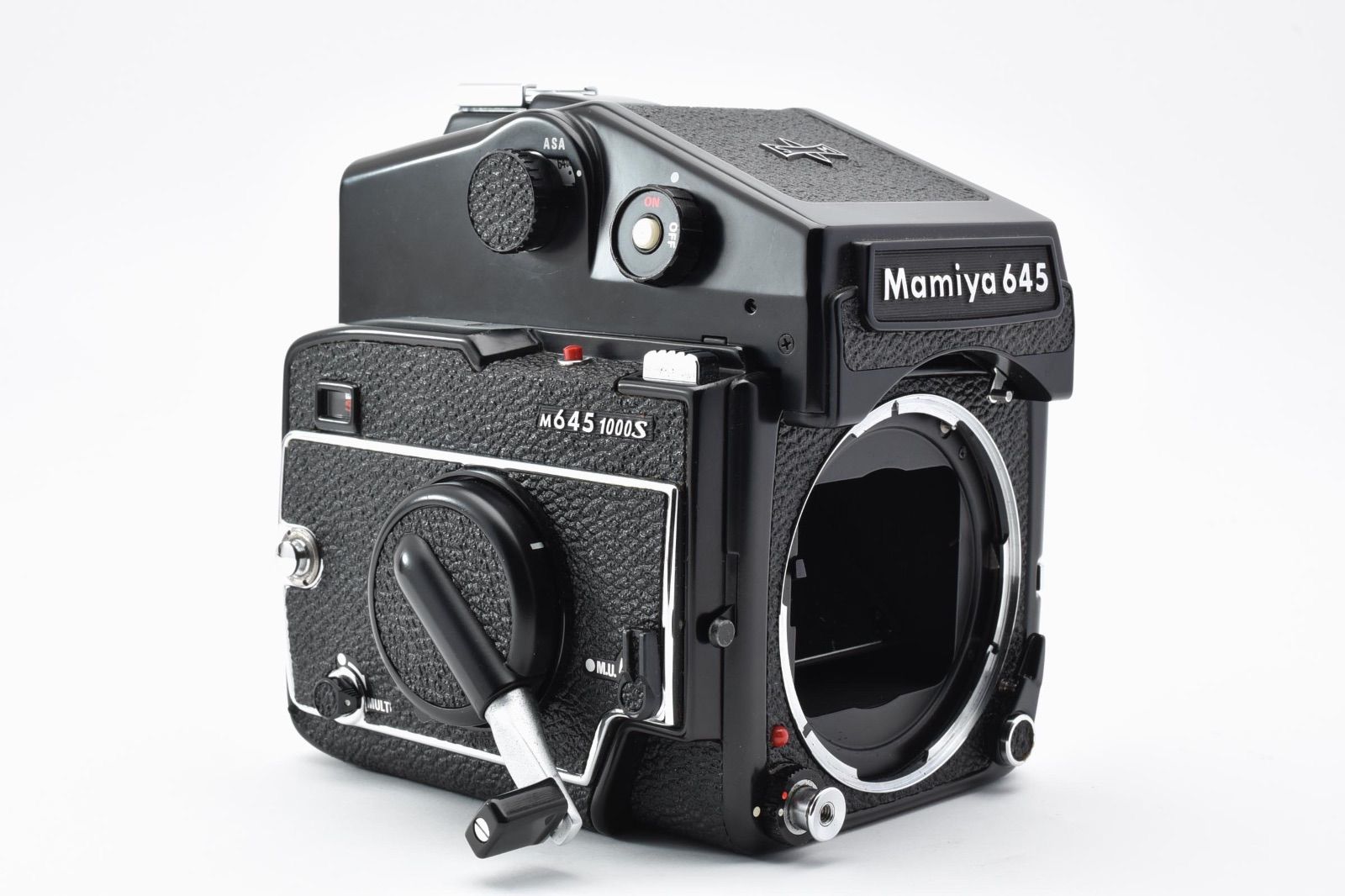 マミヤ Mamiya M645 1000S ボディ 完動品 #326a ◇◇ 完動極美品 マミヤ Mamiya M645 1000S AE プリズム ファインダー