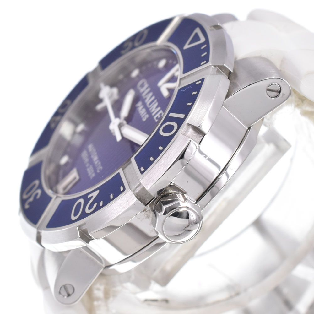 ショーメ Chaumet W17281-38Z クラスワン デイト ブルー 自動巻き