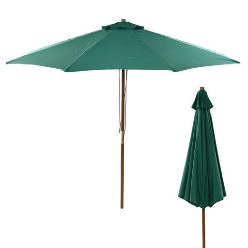 ガーデンマスター(Gardenmaster) ガーデン パラソル 木製パラソル (直径270cm) お庭 ベランダ テラス バルコニー 日よけ 大型 8,373円