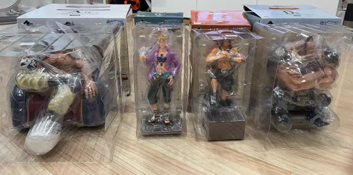 開封 ONE PIECE 白ひげ海賊団 A B C D まとめ売り 26,322円