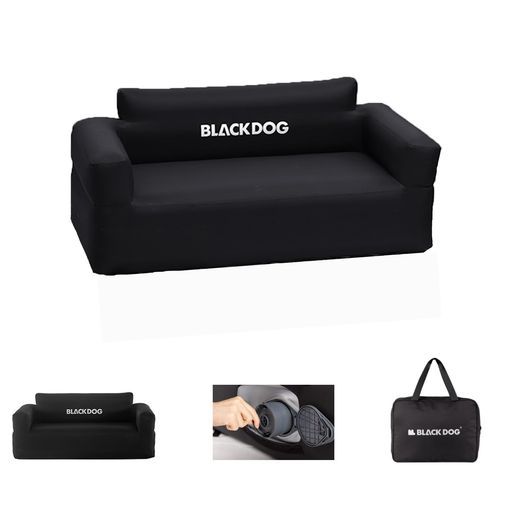 Blackdog エアーソファー コンパクト ポンプ内蔵 5.8kg超軽量 40cm厚さ 2分で快速展開 柔軟快適 防湿 防熱 防寒 防汚 二層エアチ