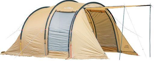 テントファクトリー フォーシーズントンネル2ルームテント 4 人用 TF-4STU2-NR BE 435x255x190(H)cm 20,098円