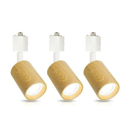 Luxour スポットライト LED一体型 60W形 ダクトレール 照明 レールライト ライティングレール LED電球内蔵 配線ダクト 電球色 自然色