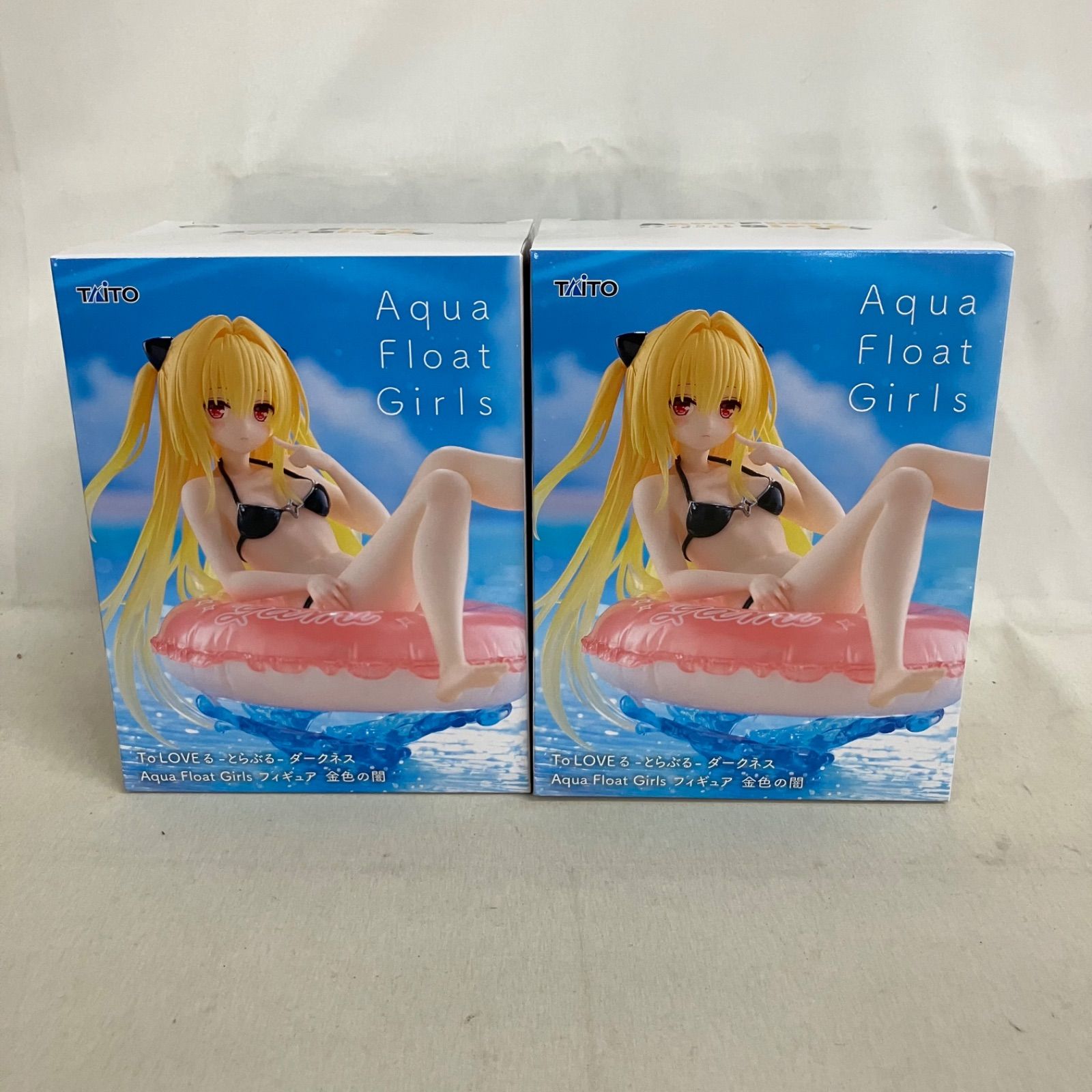 未開封 To LOVEる Aqua Float Girls 金色の闇 フィギュア 2個セット