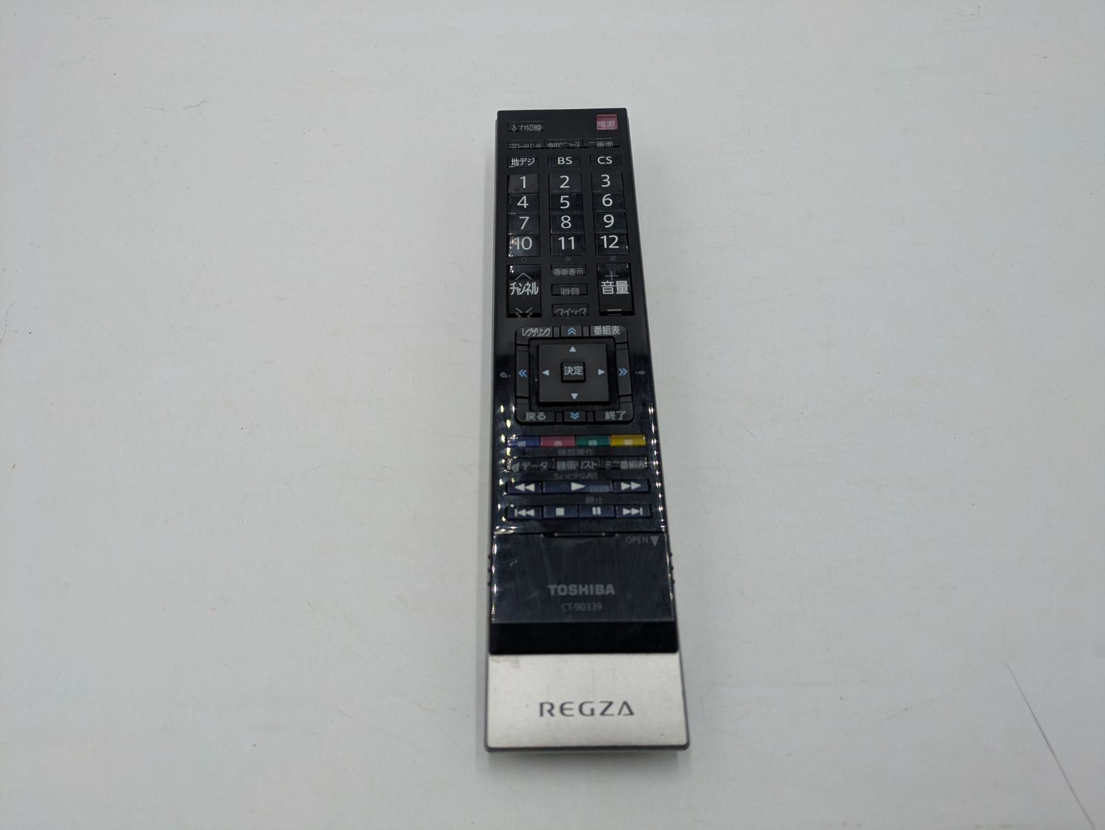 TOSHIBA 東芝 デジタルテレビ用 CT-90339 リモコン (M1616) - メルカリ