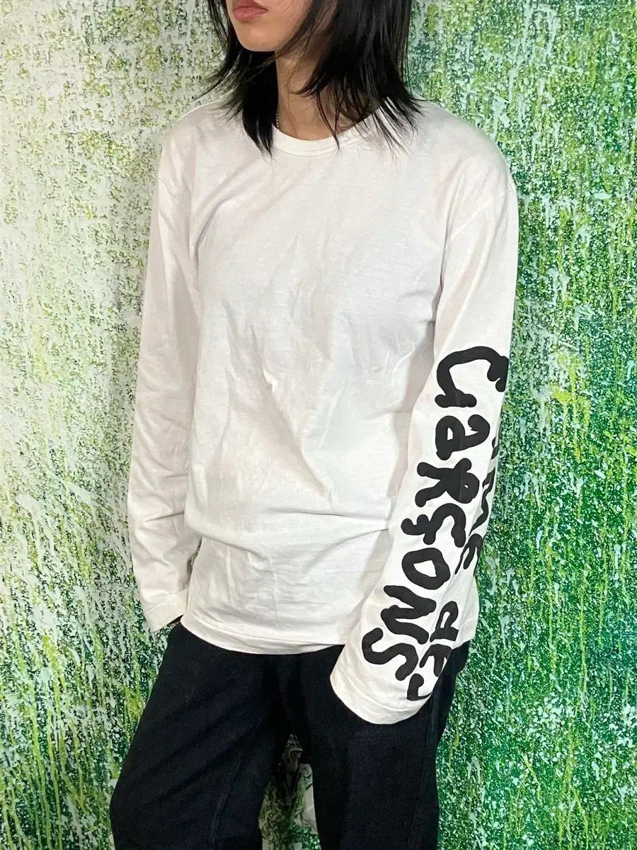 コム・デ・ギャルソン アーティスト コラボ グラフィティ ロングスリーブ 長袖Tシャツ L