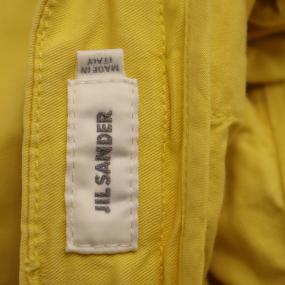 JIL SANDER ジルサンダー イエローショートパンツ アウトレット】JIL