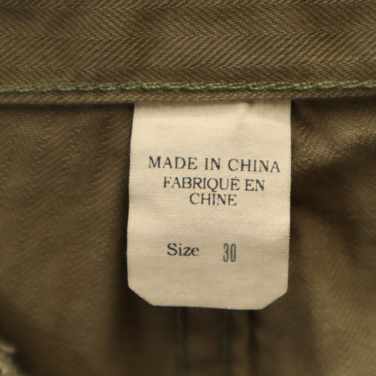 ダブルアールエル RRL ヘリンボーン リペア加工 ショートパンツ W30