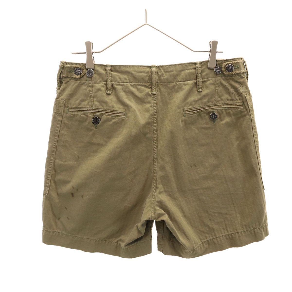 RRL Ralph Lauren ヘリンボーン ショートパンツ 30 ダブルアールエル RRL ヘリンボーン リペア加工 ショートパンツ W30