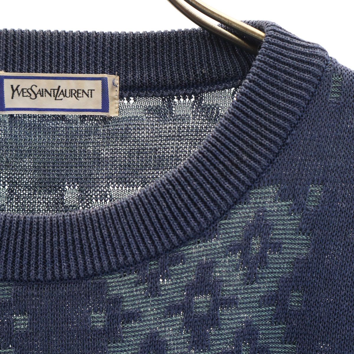 YVES SAINT LAURENT イヴサンローラン 90s リネンブレンド オールド 総