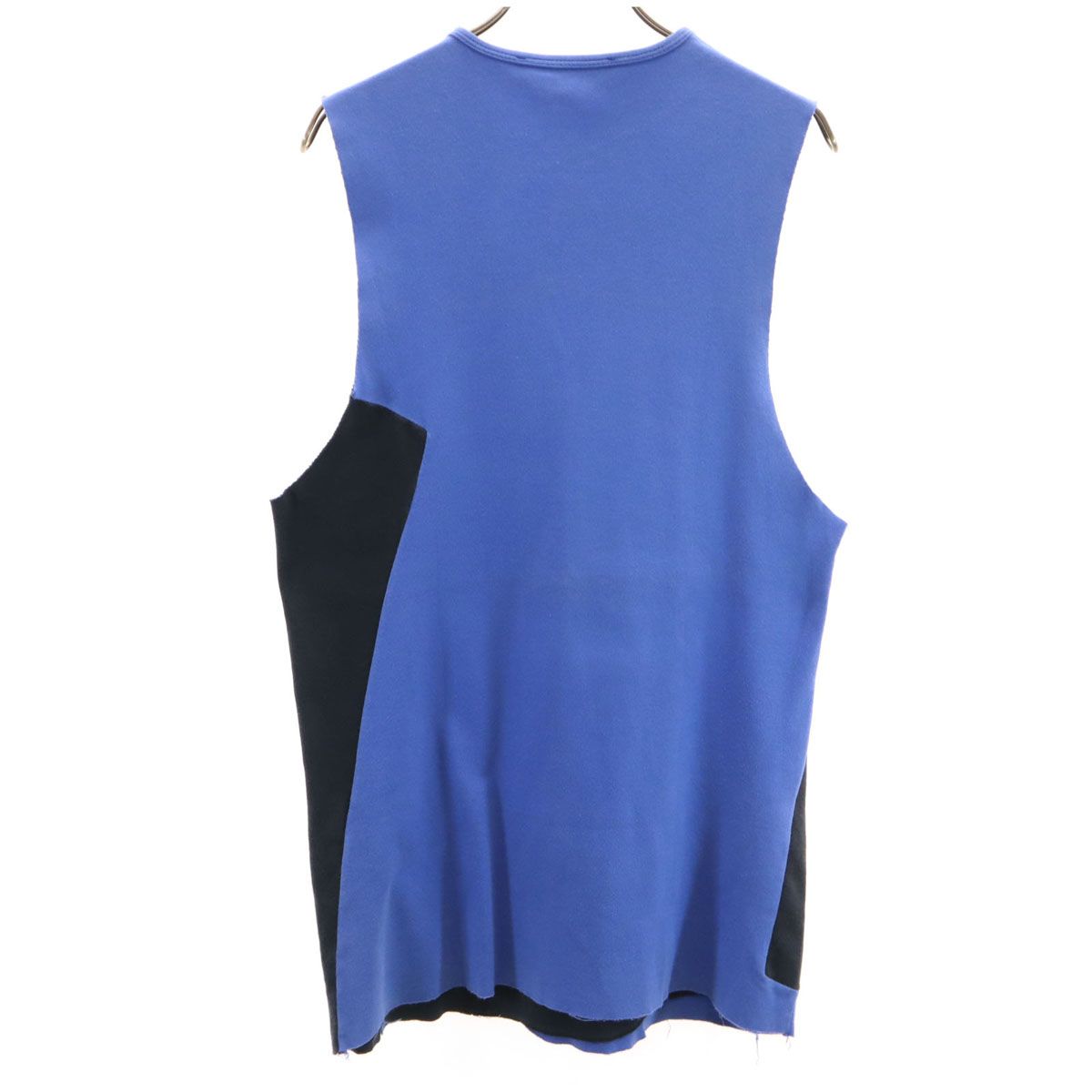RAF SIMONS ラフシモンズ 2007ss カットオフ タンクトップ 44 ブルー
