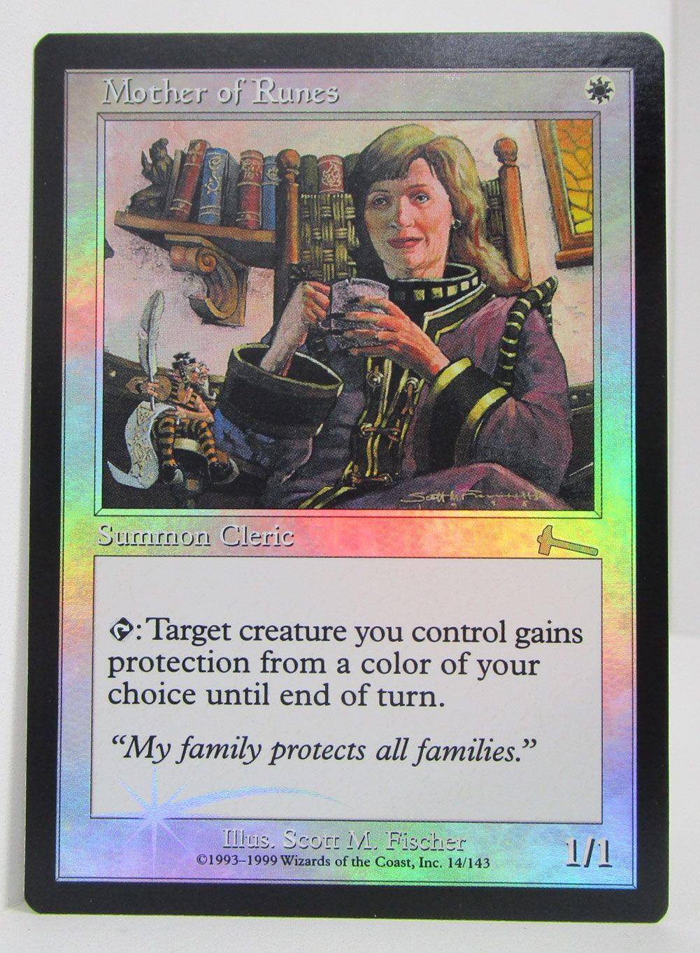 MTG ルーンの母 Mother of Runes Foil 英語版 プレイ用