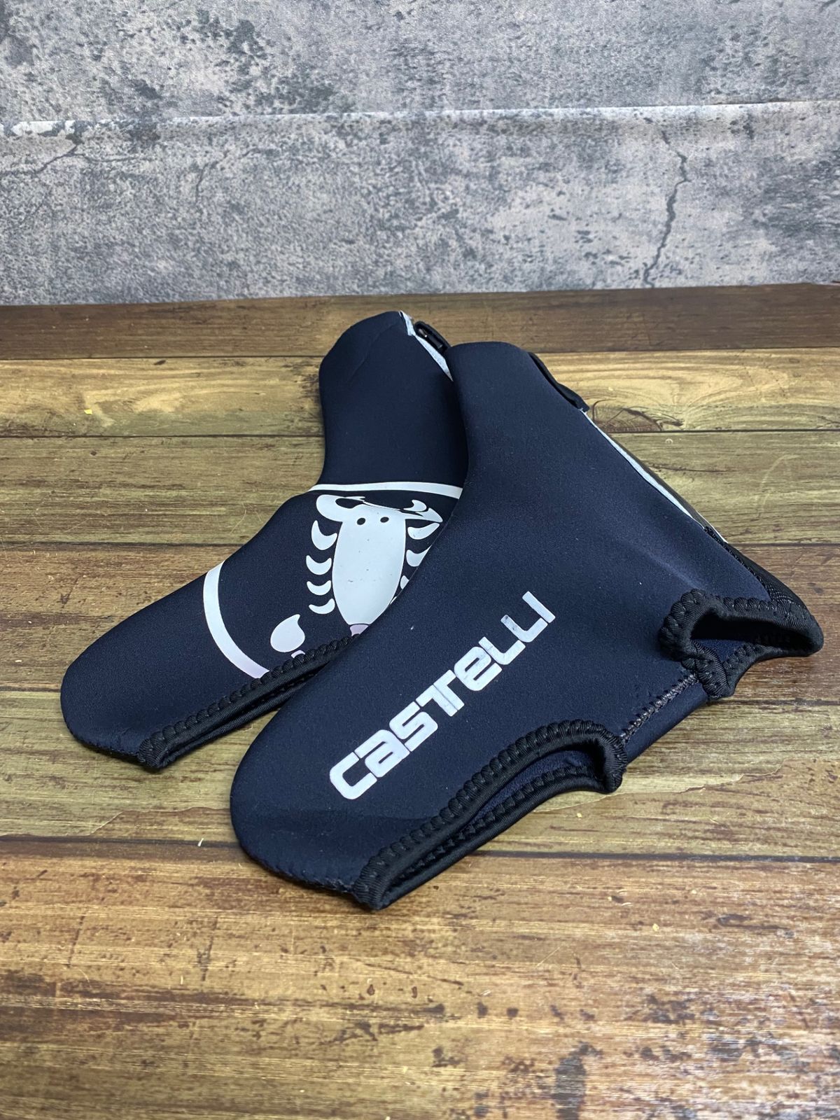 KH244 カステリ CASTELLI シューズカバー 黒 S/M - メルカリ